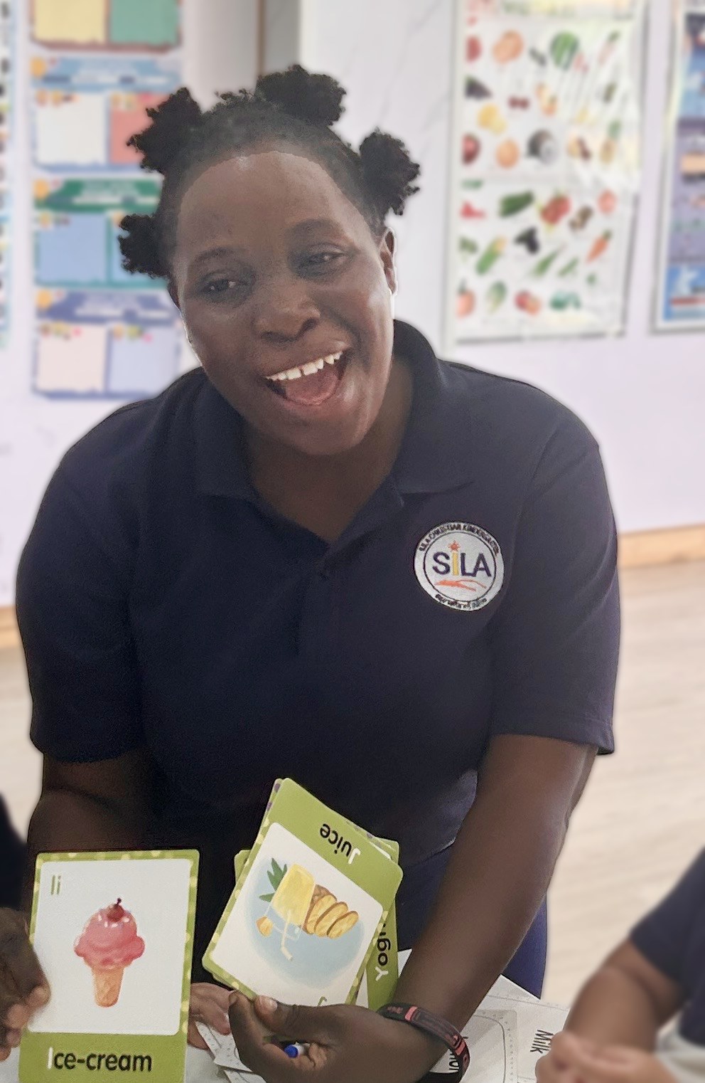 Portrait of Emmaculate Mbi Tegha, Kindergarten Homeroom Teacher